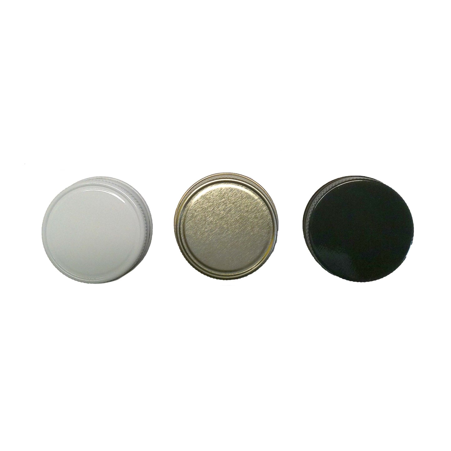 58mm Metal Lids for Glass Jars (Queenline 16oz) - Bitterroot Buzz Bees
