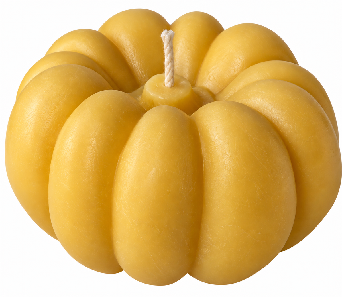Beeswax Pumkin Candle