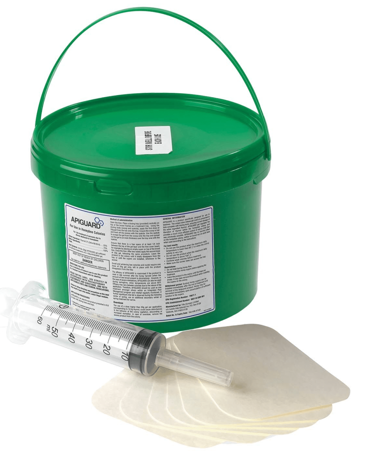 Apiguard Tub 3 kg - Bitterroot Buzz Bees