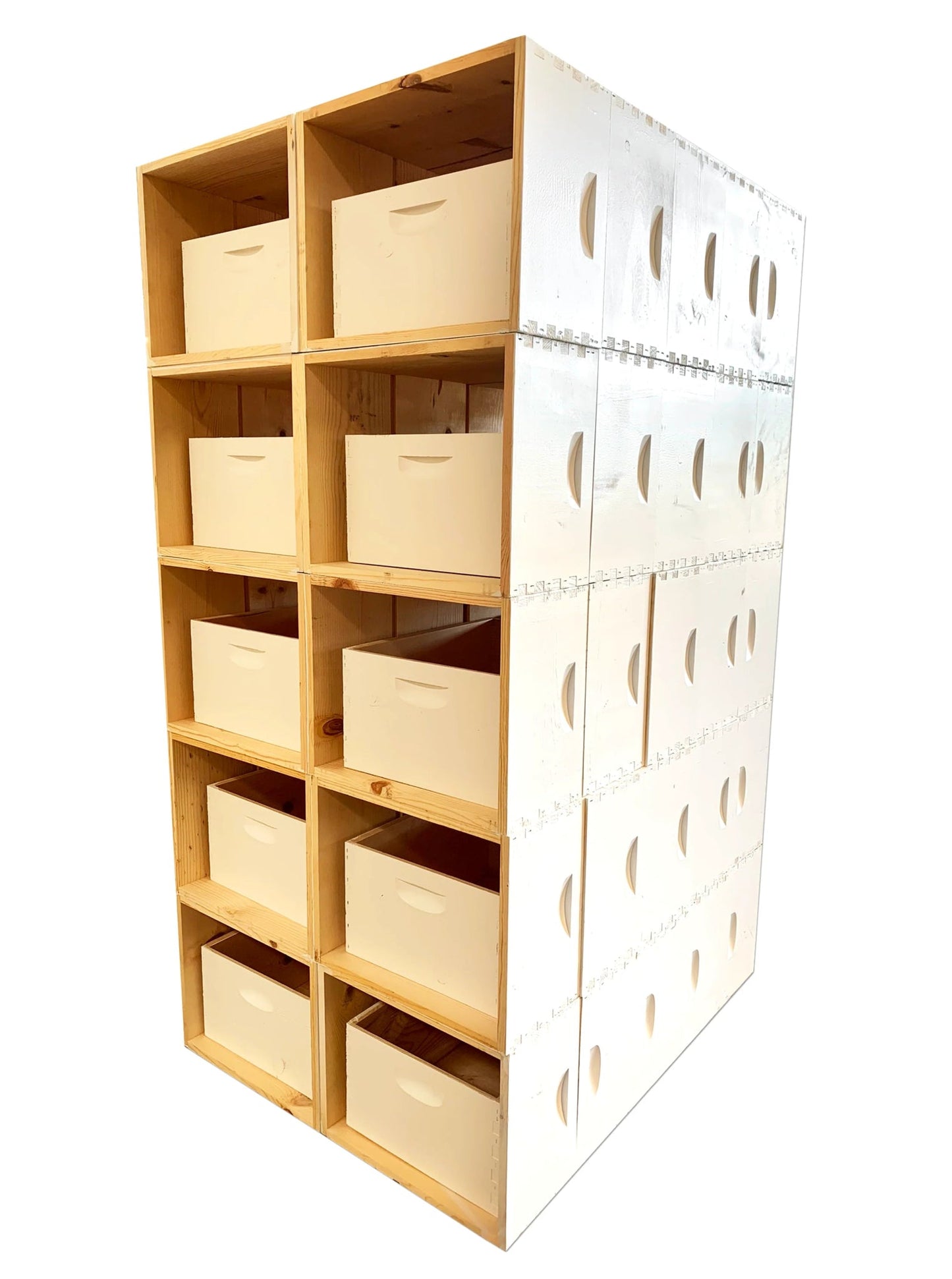 10 Frame Assembled Deep Hive Body /Pallet of 70 - Bitterroot Buzz Bees