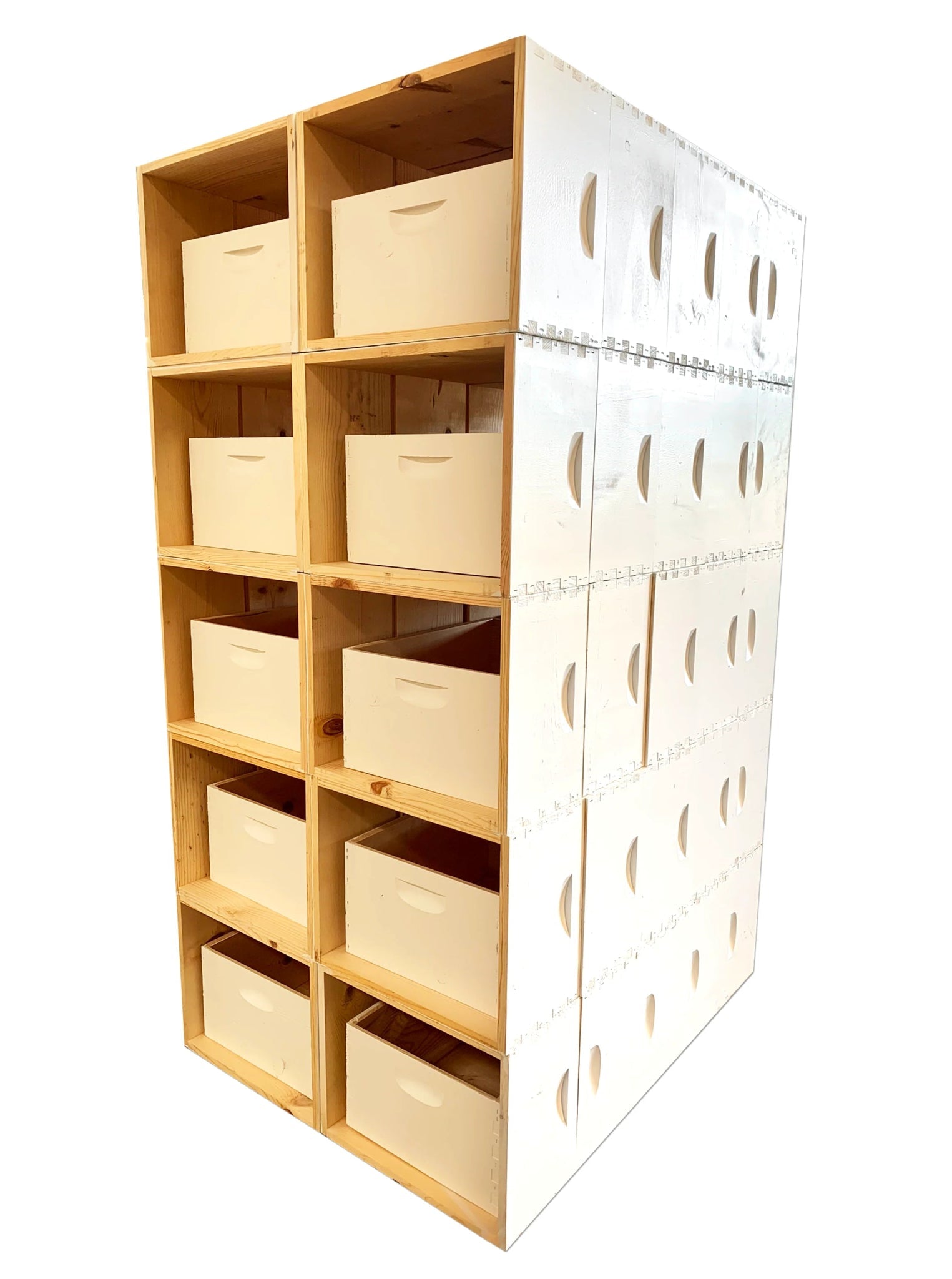 10 Frame Assembled Deep Hive Body /Pallet of 70 - Bitterroot Buzz Bees