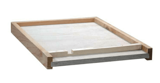 10 - FRAME Bottom Board with Reducer - Bitterroot Buzz Bees