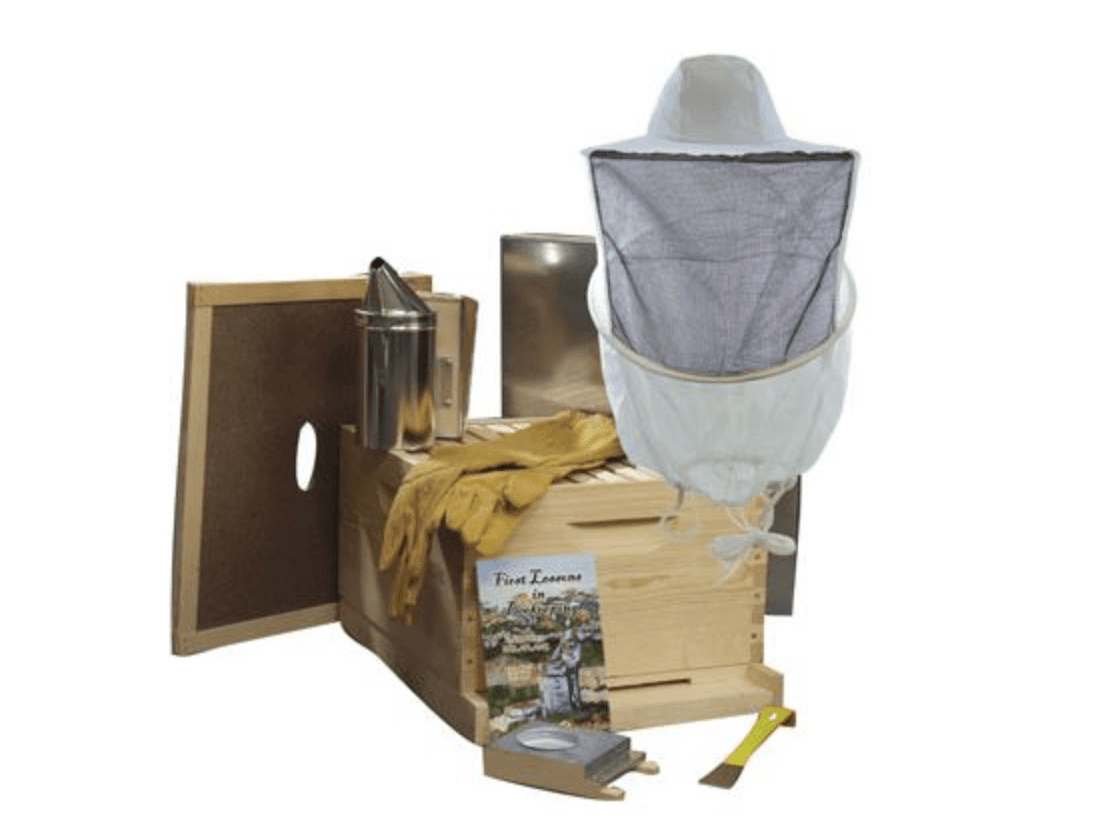 10 - Frame Deep Beginner's Kit 1 Unassembled - Bitterroot Buzz Bees