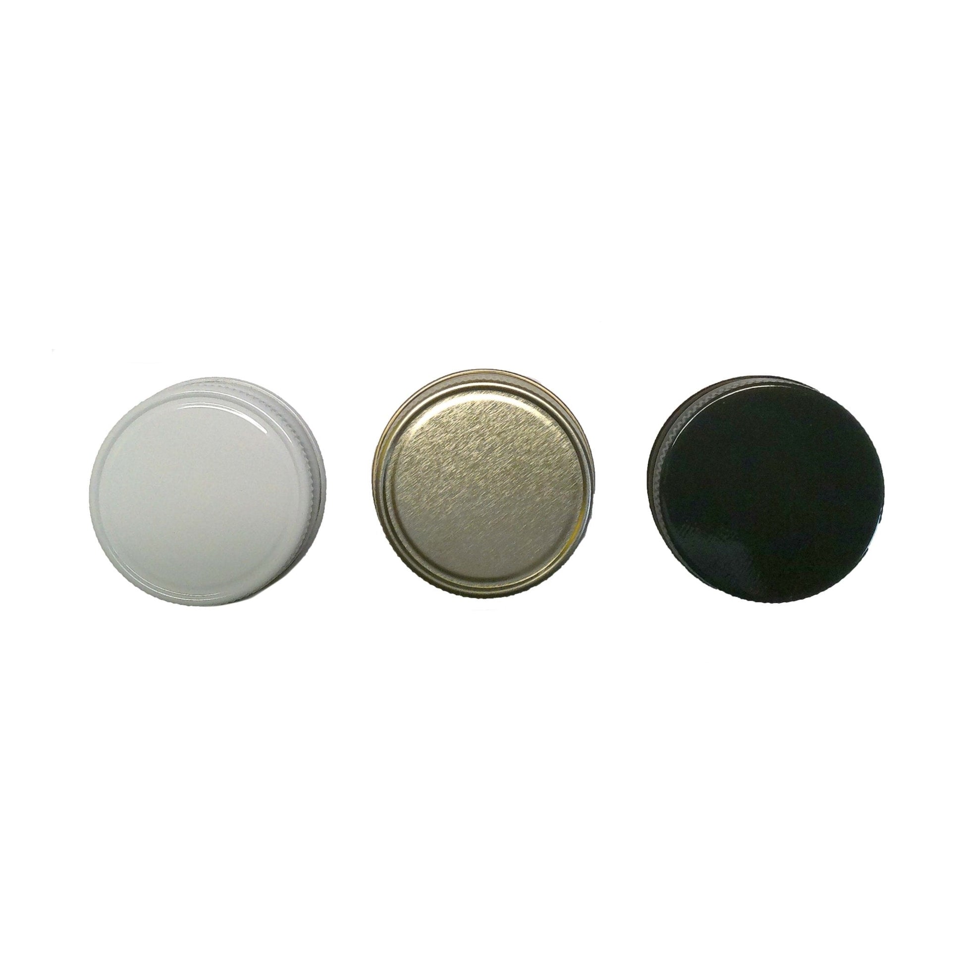 58mm Metal Lids for Glass Jars (Queenline 16oz) - Bitterroot Buzz Bees
