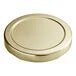 63 Lug Gold Metal Lid with Plastisol Liner - 50/Pack - Bitterroot Buzz Bees