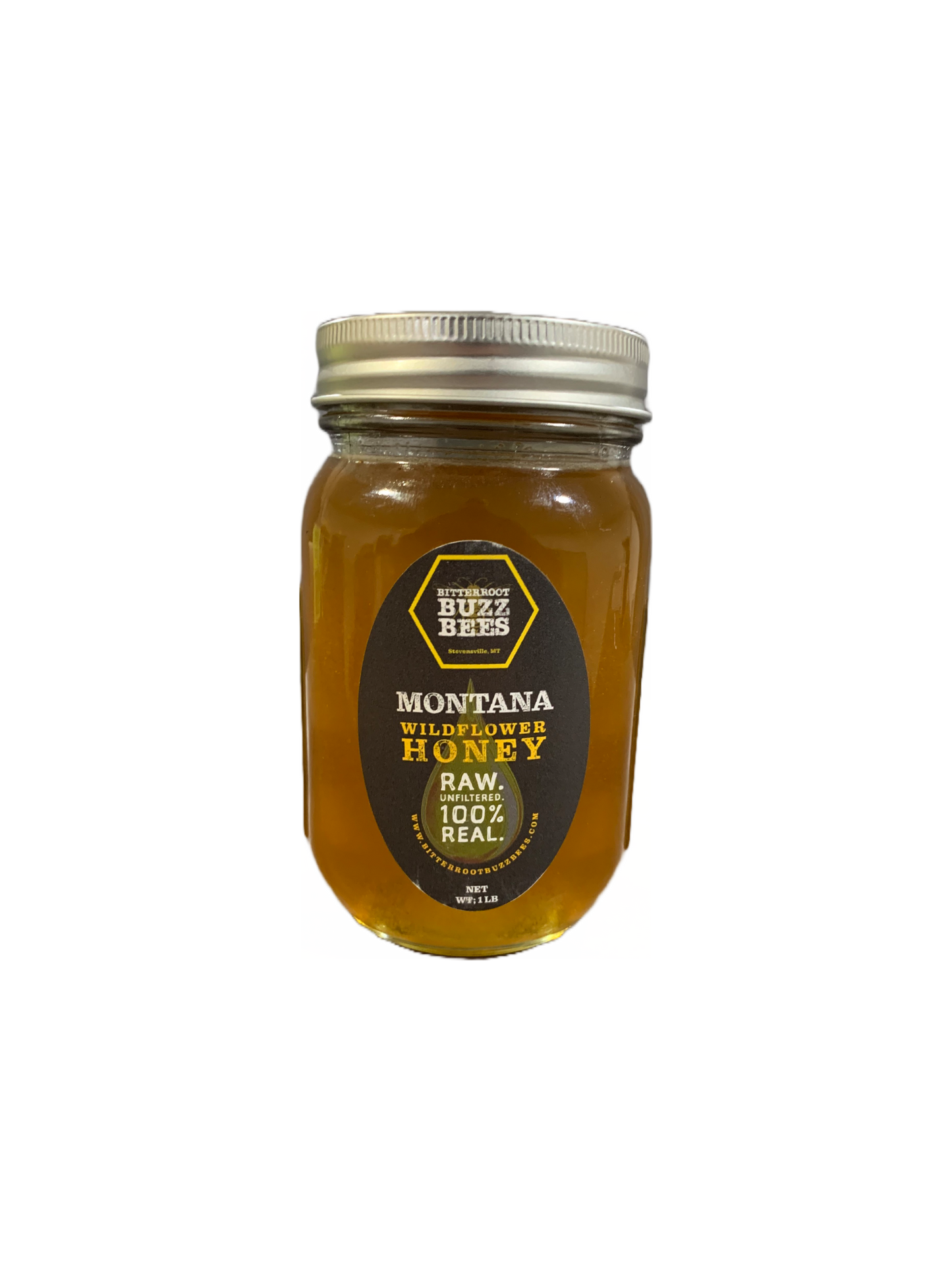 Montana Raw Wildflower Honey (Glass Jar)