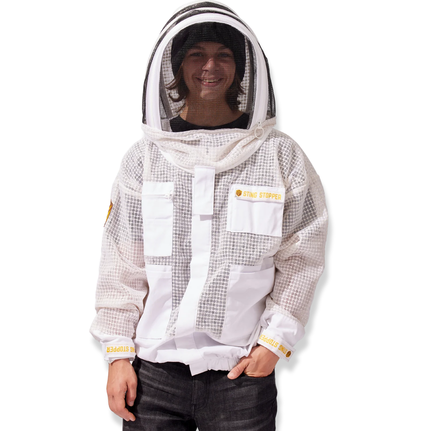 Professional Three Layer Ventilated Beekeeping Jacket