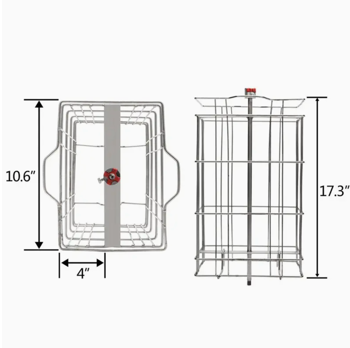 2-Frame Honey Extractor with 304 Stainless Steel