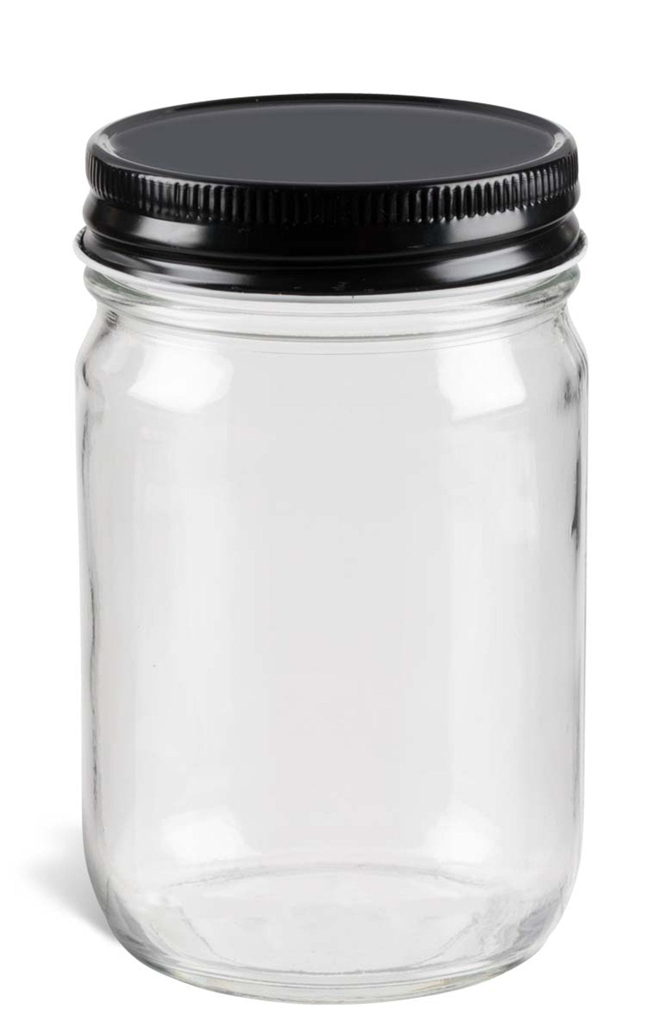 Box of 12, 12oz Glass Jars - Convenient Pack for Various Uses - Bitterroot Buzz Bees