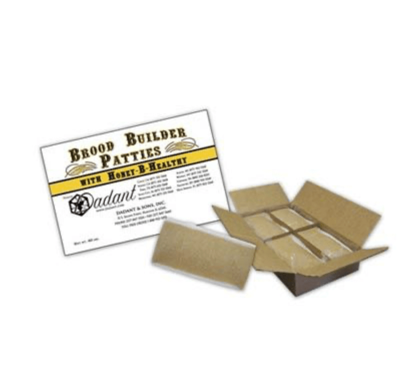 Brood Builder Patties with Honey - B - Healthy - Bitterroot Buzz Bees