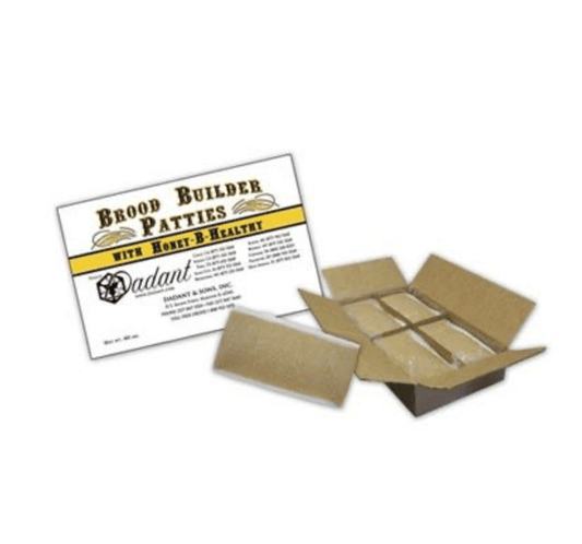 Brood Builder Patties with Honey - B - Healthy - Bitterroot Buzz Bees