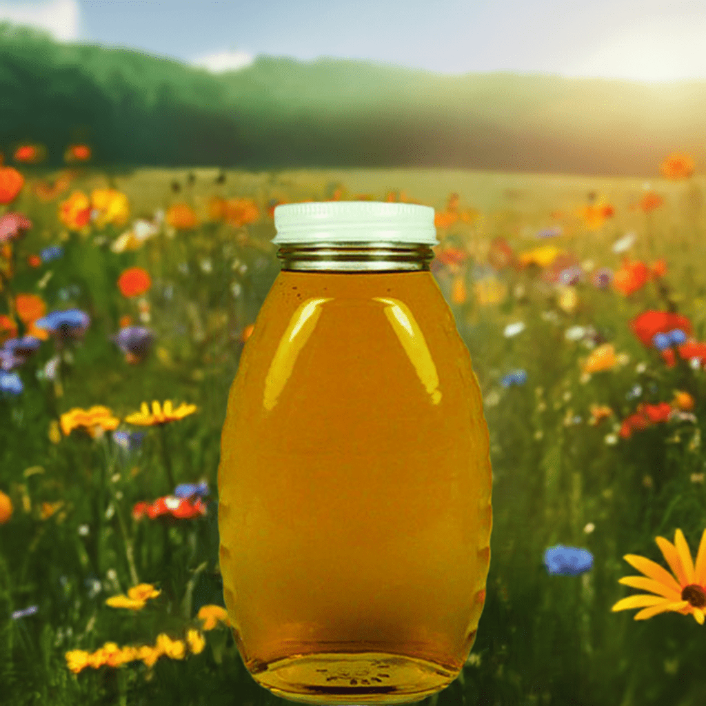 Classic Glass Honey Jars - Stylish Honey Storage Solution - Bitterroot Buzz Bees