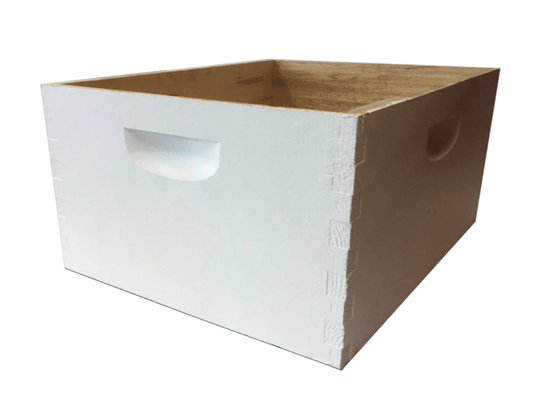 Deep Hive Body 10 - Frame 9 - 5/8" (Painted) - Bitterroot Buzz Bees