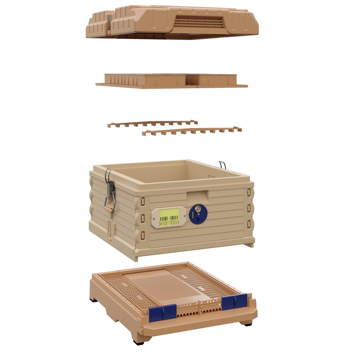 Ergo Insulated Single Brood Box Beehive Set - Bitterroot Buzz Bees