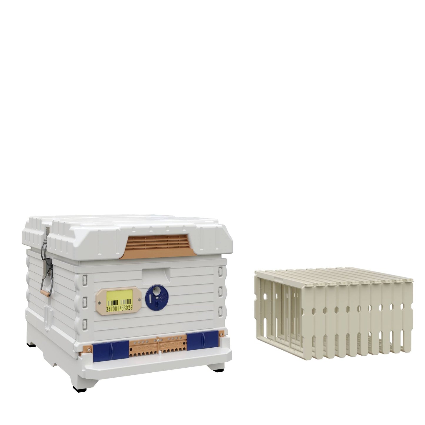 Ergo Insulated White Single Brood Box Beehive Set - Bitterroot Buzz Bees