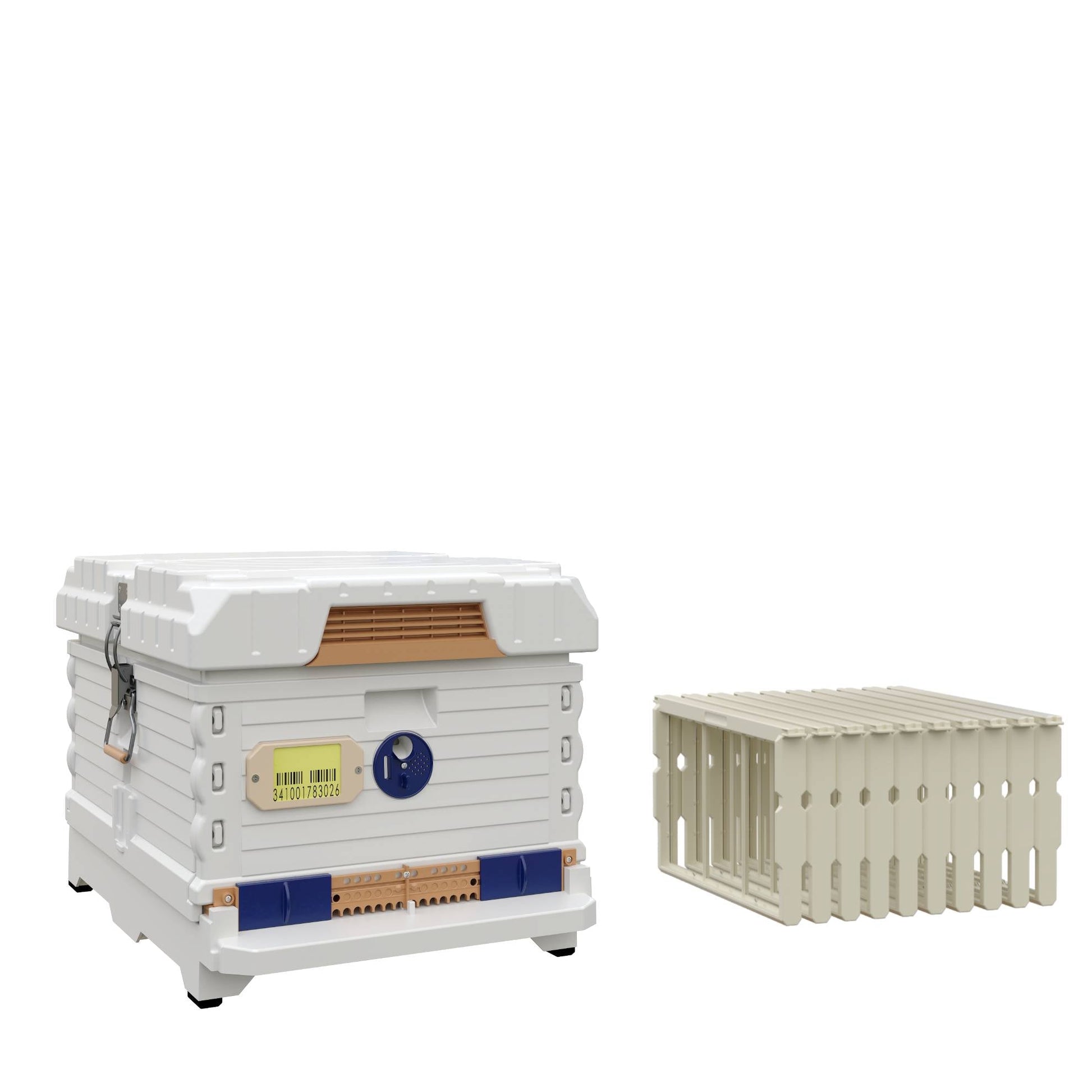 Ergo Insulated White Single Brood Box Beehive Set - Bitterroot Buzz Bees