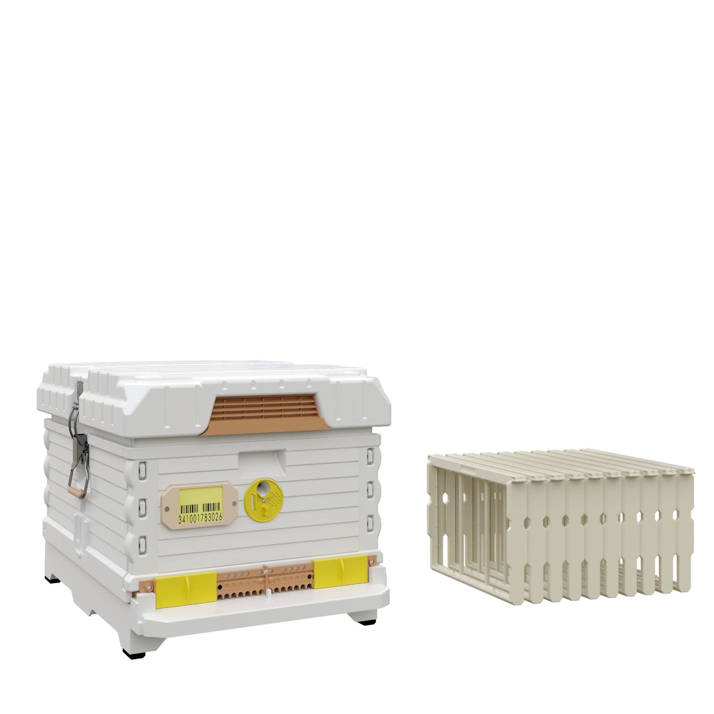 Ergo Insulated White Single Brood Box Beehive Set - Bitterroot Buzz Bees