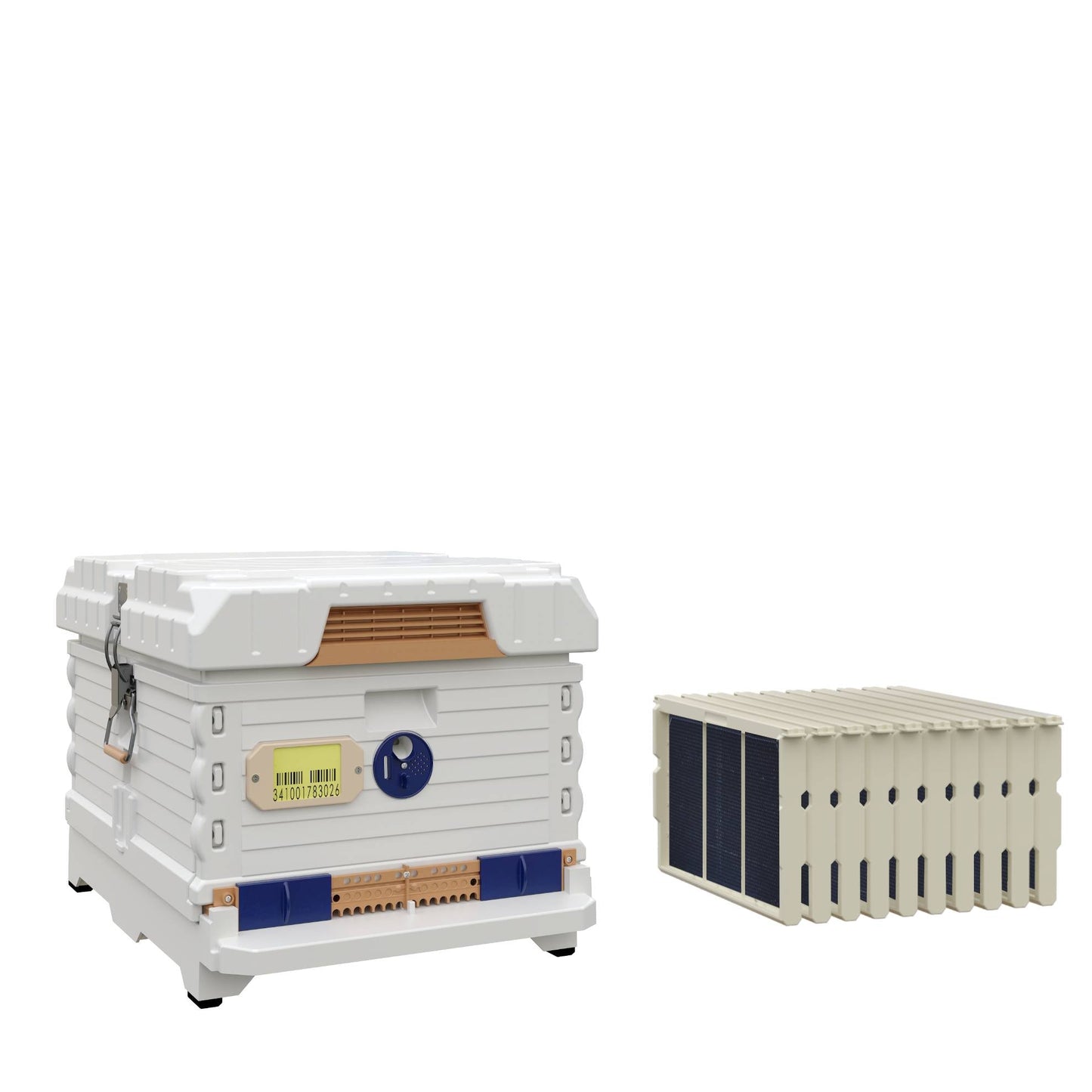 Ergo Insulated White Single Brood Box Beehive Set - Bitterroot Buzz Bees
