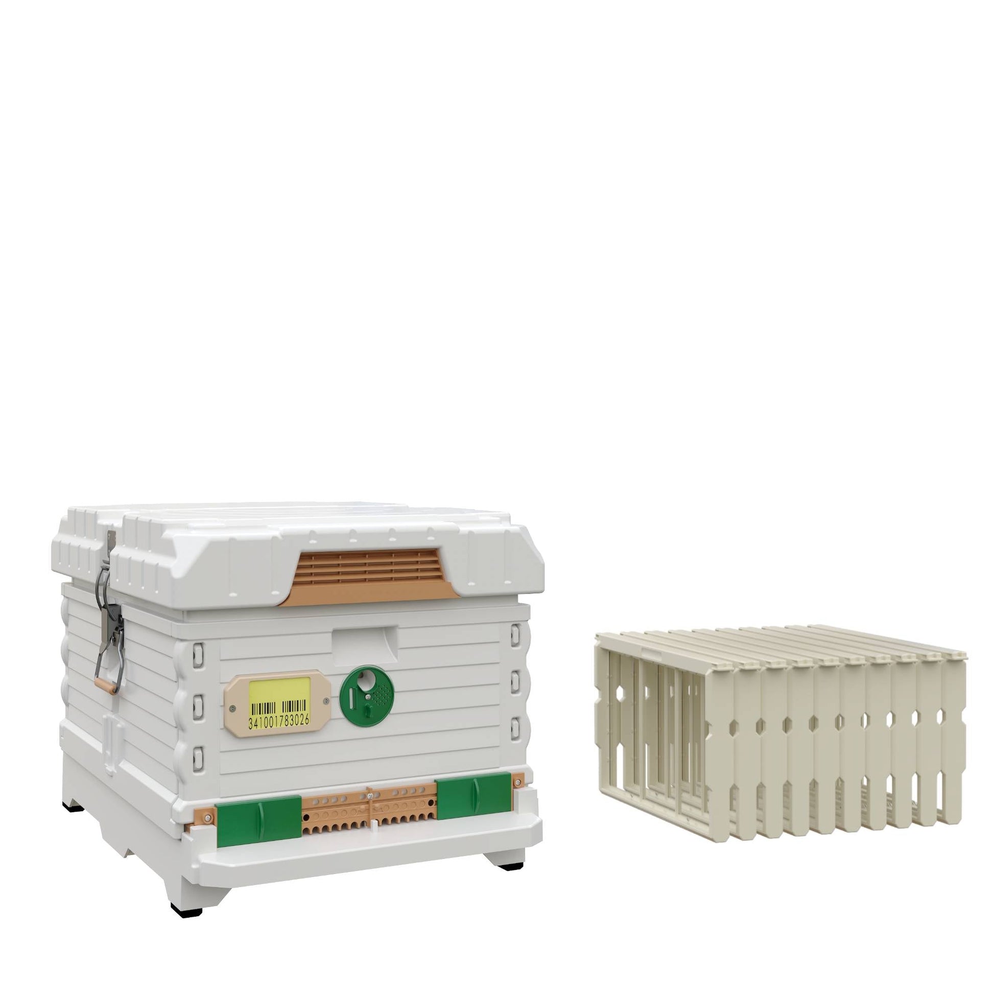 Ergo Insulated White Single Brood Box Beehive Set - Bitterroot Buzz Bees