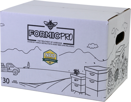 Formic Pro | 30 Doses (60 Strips) (BULK) - Bitterroot Buzz Bees