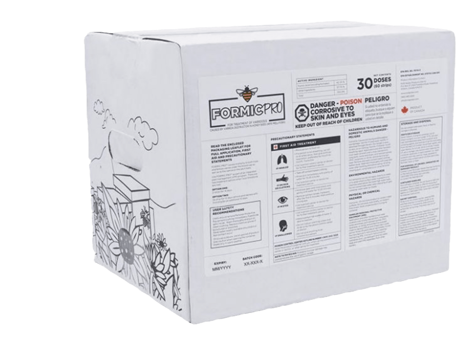 Honey Bee Mite Treatment - Formic Pro 30 Dose - Bitterroot Buzz Bees