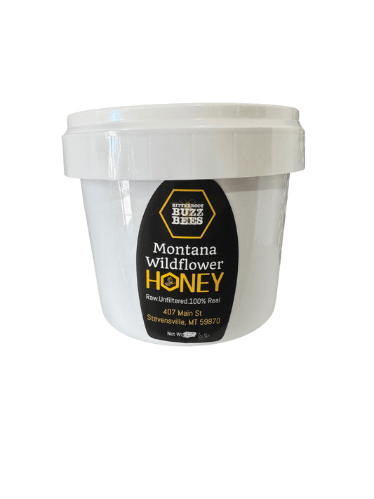 Montana Raw Wildflower Honey (Bulk) - Bitterroot Buzz Bees