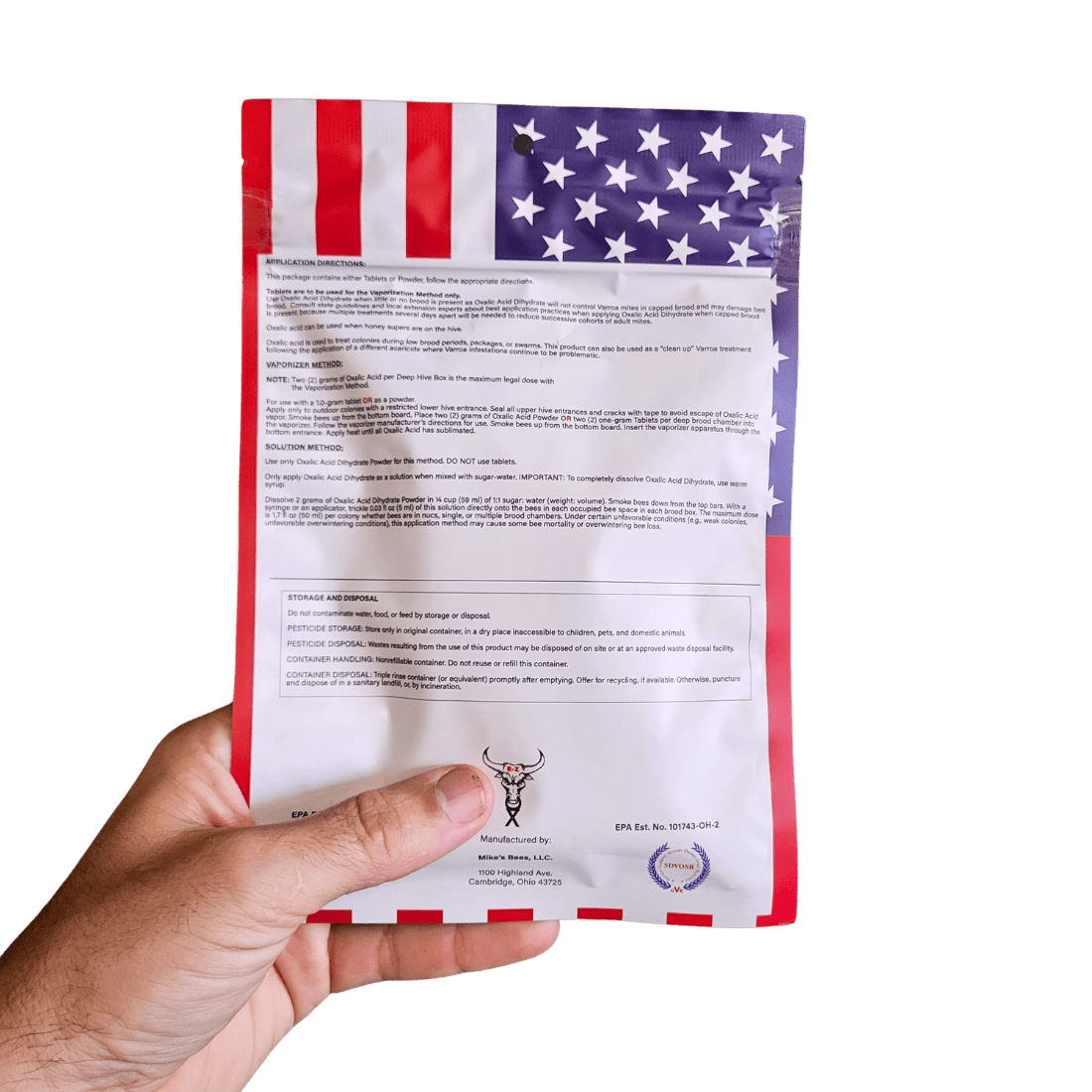 OX-AID Oxalic Acid Solution - Bitterroot Buzz Bees