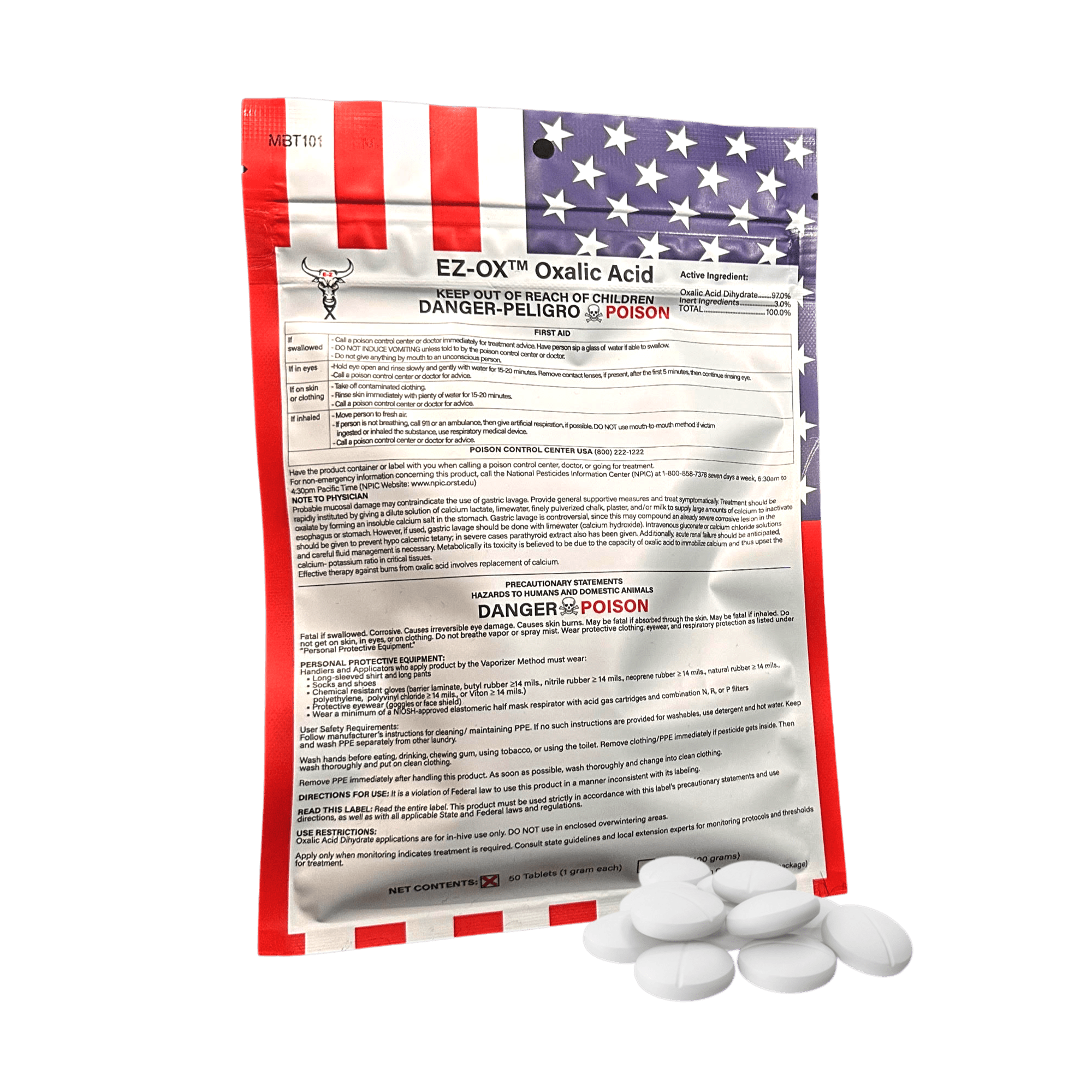 Effective Mite Treatment - EZ-OX Oxalic Acid – Bitterroot Buzz Bees