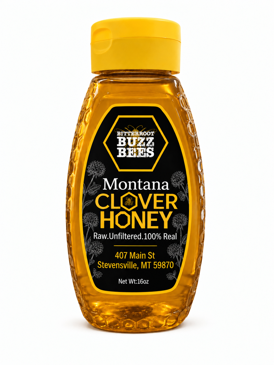 Montana Clover Honey - Raw & Unfiltered