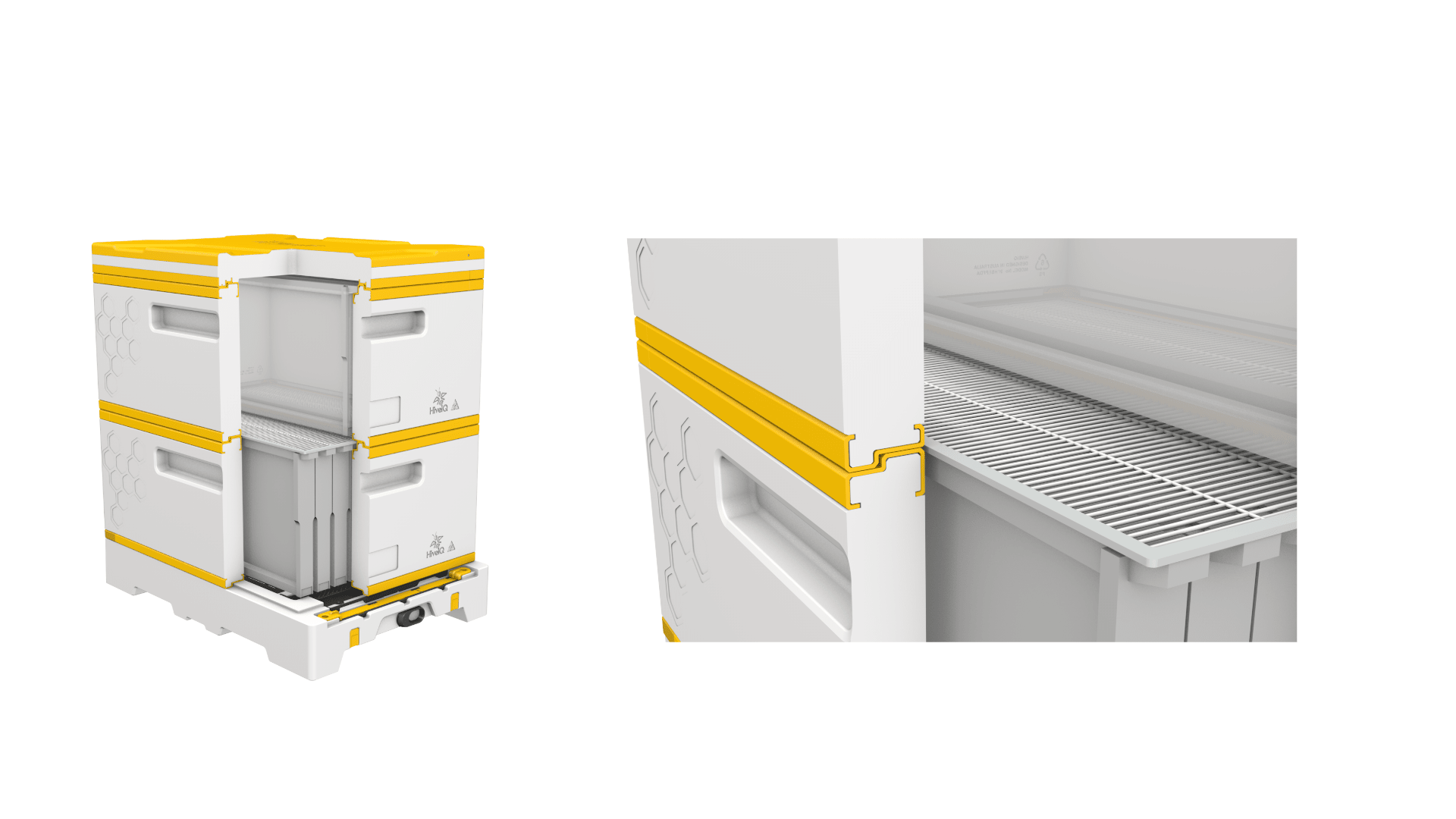 Three Deep Beehive Kit (Ship Only) - Bitterroot Buzz Bees