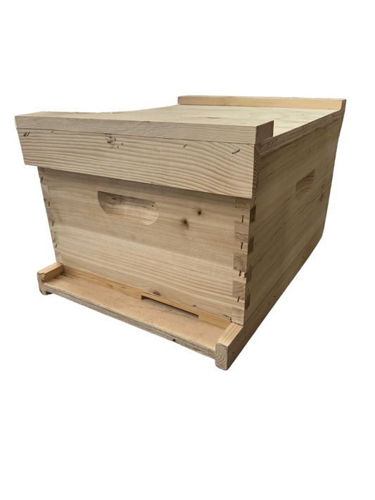 Traditional Complete Hive Kit, 10 Frame - Bitterroot Buzz Bees
