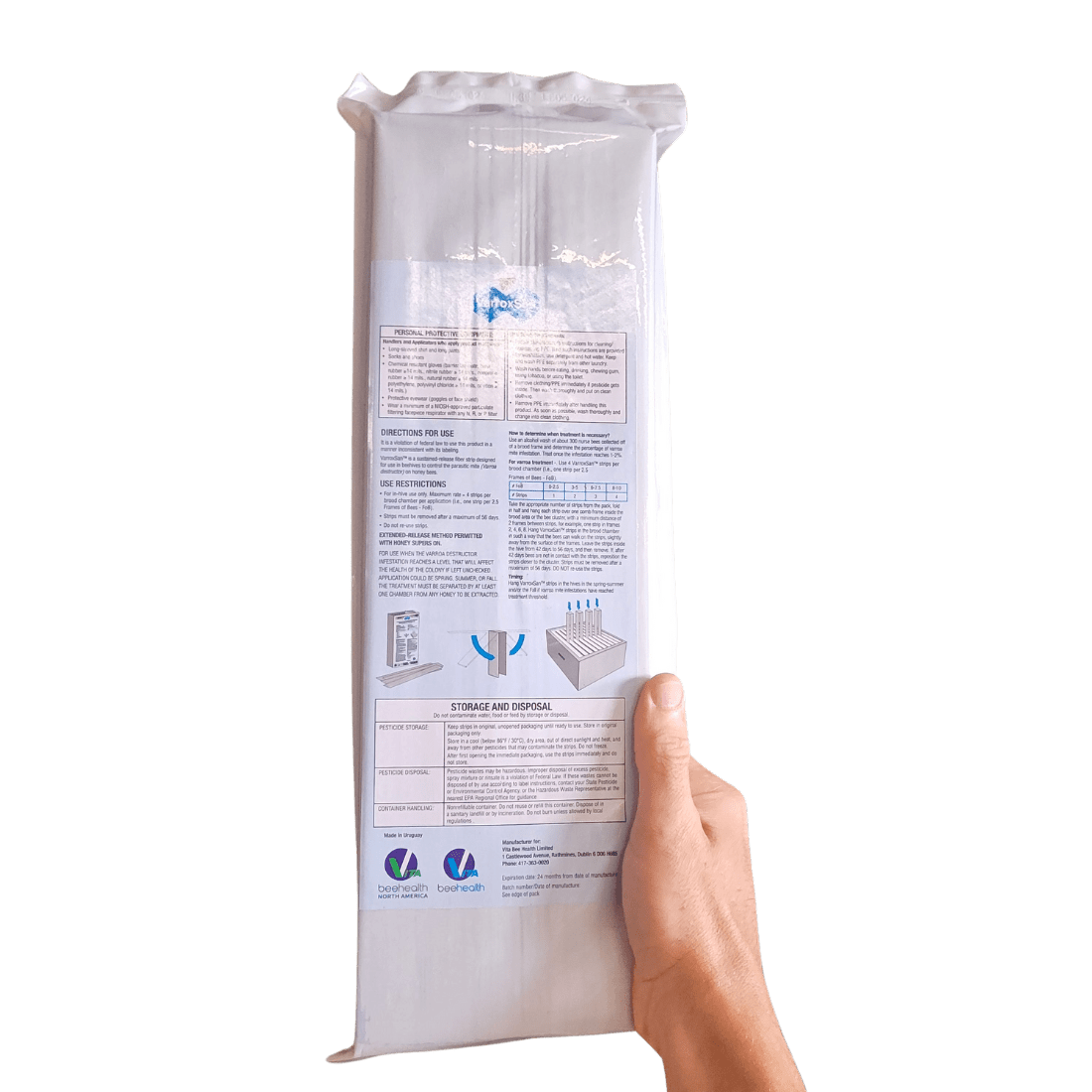 VarroxSan Oxalic acid strips for varroa mites - Bitterroot Buzz Bees