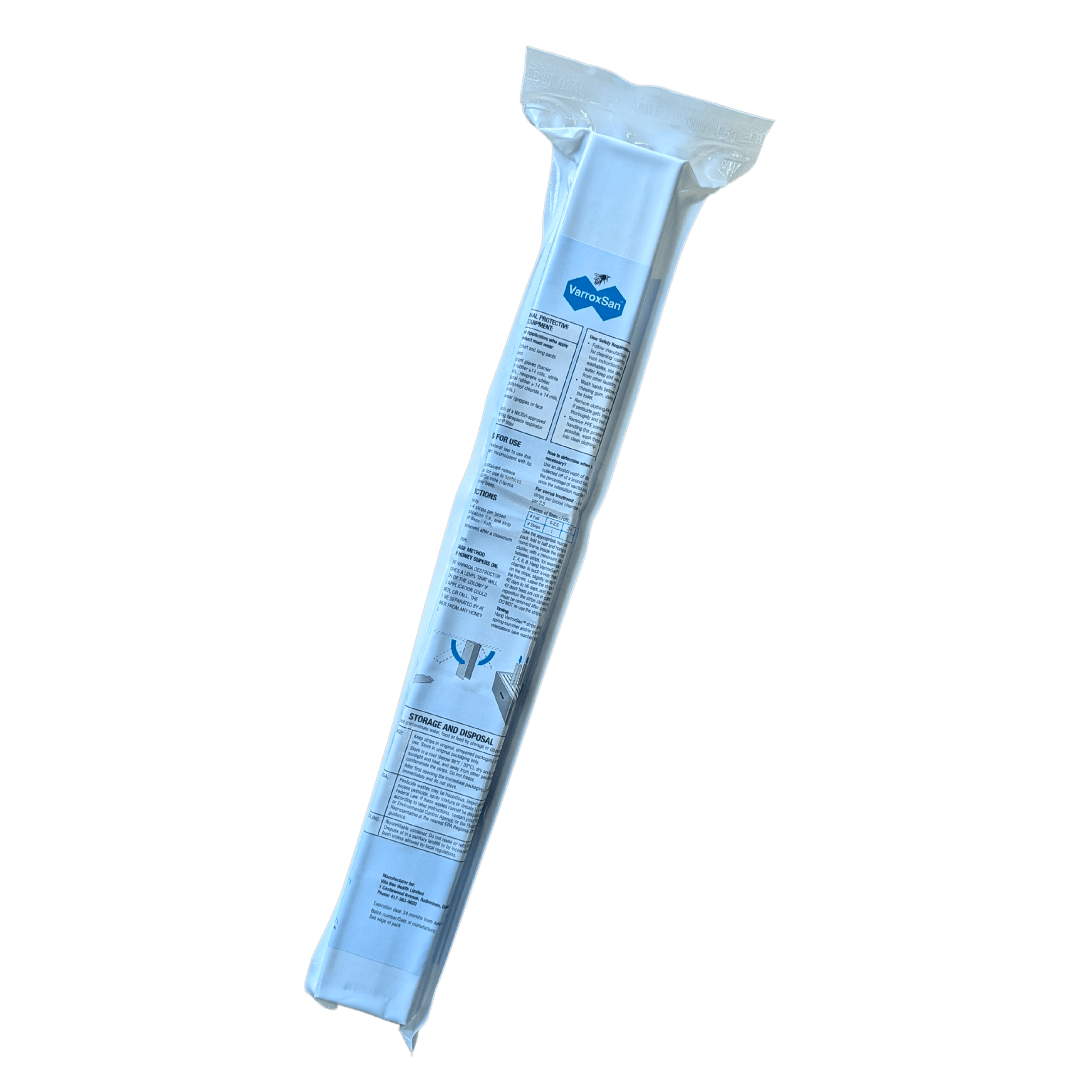 VarroxSan Oxalic acid strips for varroa mites - Bitterroot Buzz Bees